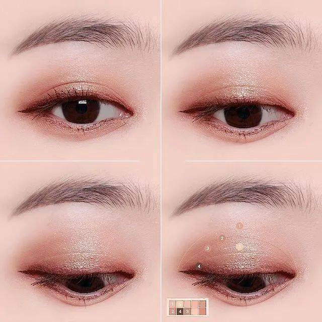 橘色|金请夏绝美回归！彩色眼影也能消肿又好看！