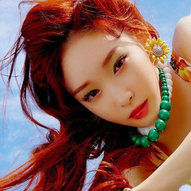 橘色|金请夏绝美回归！彩色眼影也能消肿又好看！