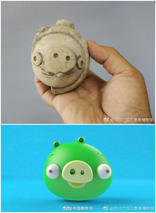 网友|顶流来了！3200年前的小猪猪上热搜！网友：似曾相识...