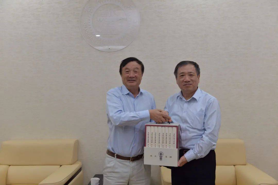 上海交大|任正非访问上海交大：希望大学像“灯塔”照亮自己也照亮别人