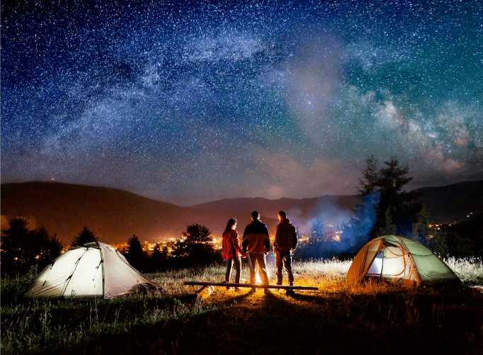 夏天一定要去户外露营