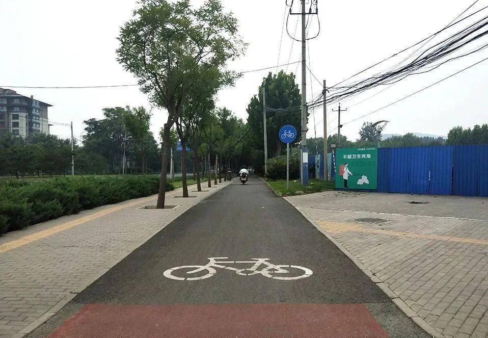 明天起海淀北部这个路口禁止右转自行车专用路西延主体工程完工