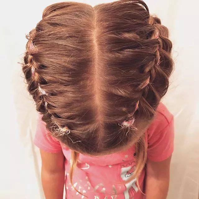 女儿|生个女儿，就要这样扎头发，又美又仙羡慕skr人！