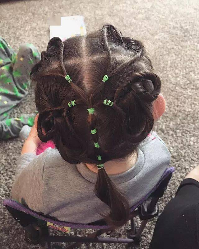 女儿|生个女儿，就要这样扎头发，又美又仙羡慕skr人！