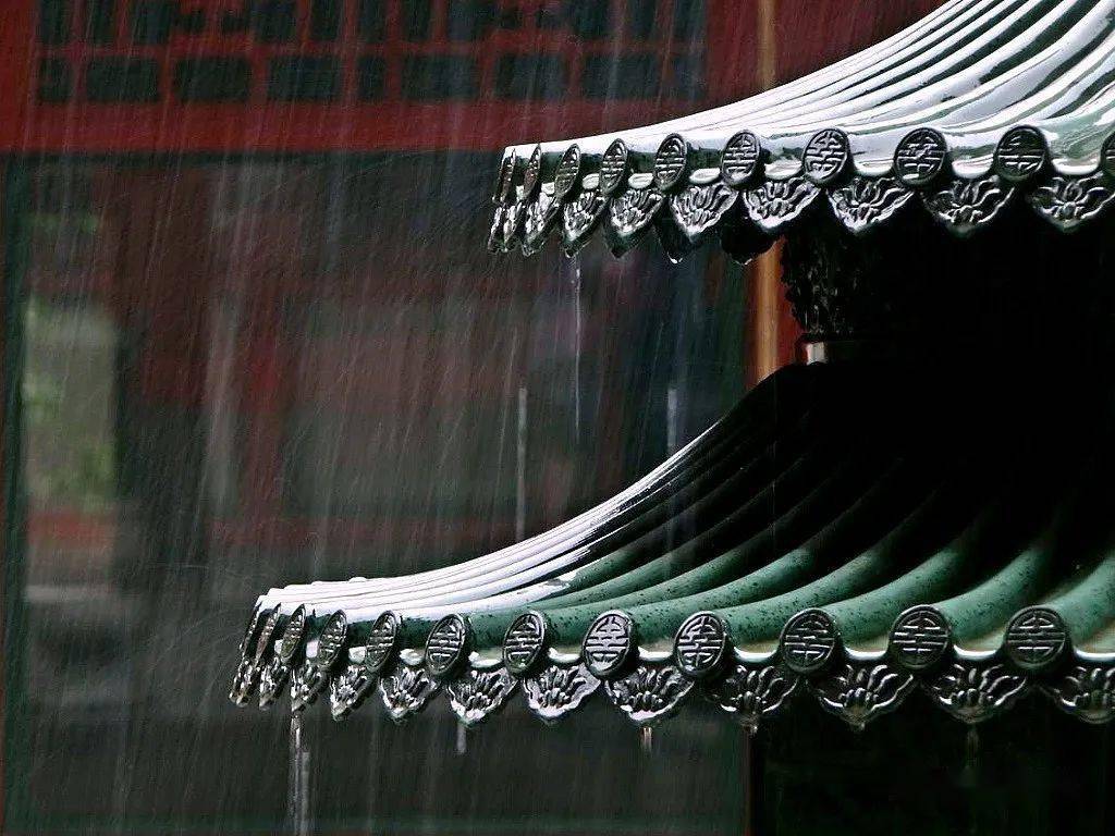 雨中紫禁城