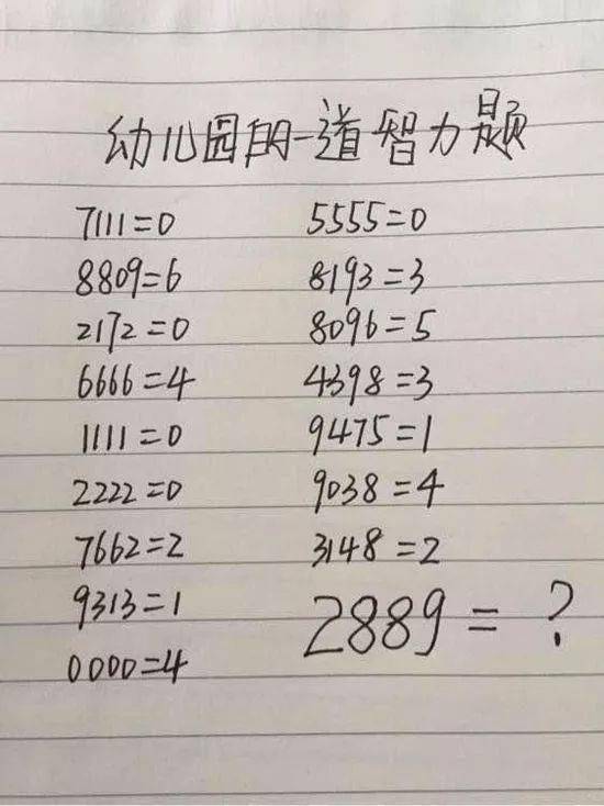 幼儿园的一道智力题!能一次答对的绝对不是一般人~_手机搜狐网