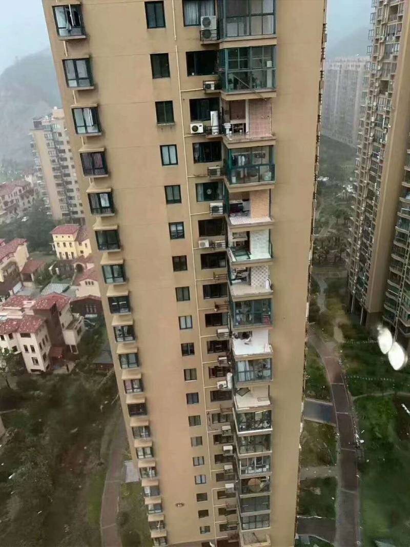台州|台州一女子台风天关窗时从11楼被吹落坠亡，同小区多户窗户吹坏