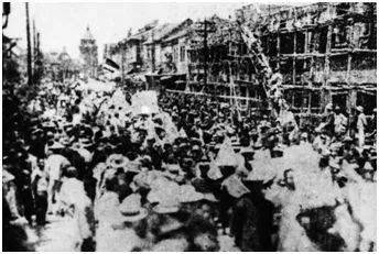 工运史话 青岛纱厂工人三次同盟大罢工和"青岛惨案"