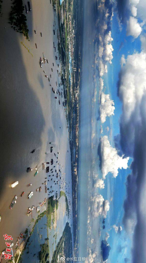 李子云|武汉长江段“黄金水道”百舸争流