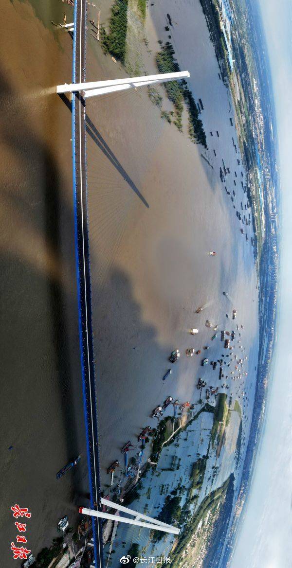 李子云|武汉长江段“黄金水道”百舸争流