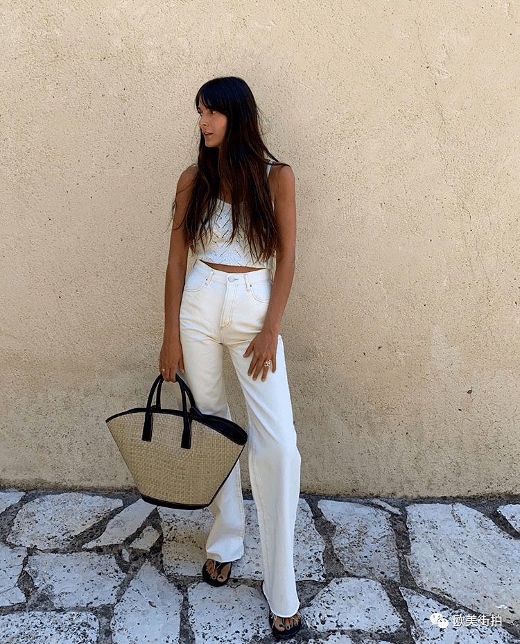 look|背心+西裤，超A气场！