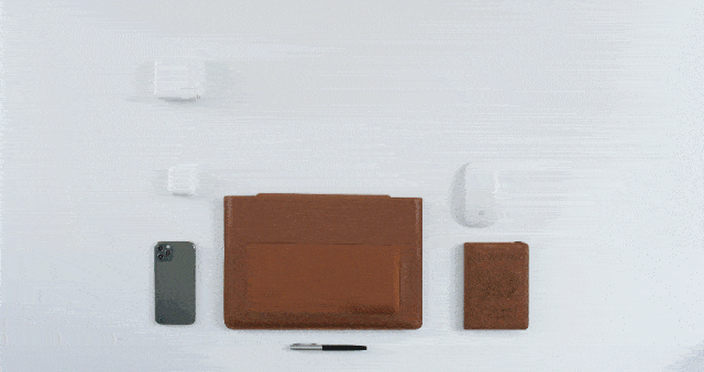 办公|便携笔记本电脑支架包！2种角度，支撑、收纳二合一，实用性逆天！移动办公的社畜有救了！