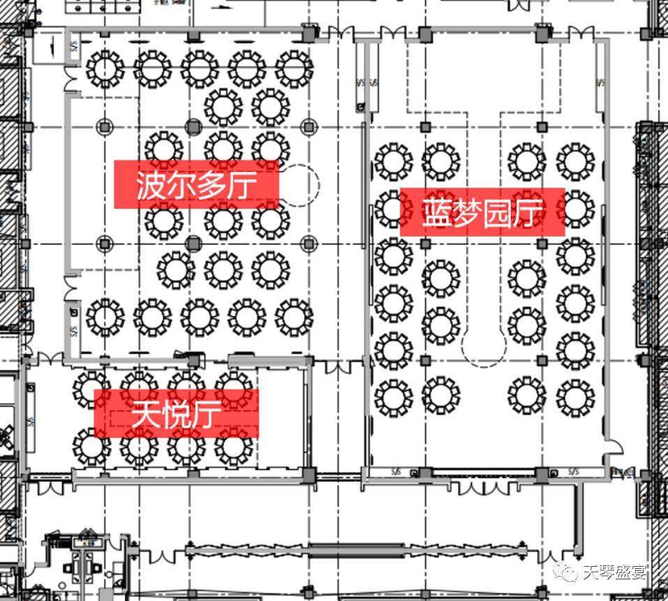 天琴盛宴8000平米婚礼堂设计解读_宴会