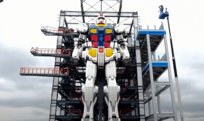 重25公吨：日本第二座全尺寸高达机器人出世_横滨
