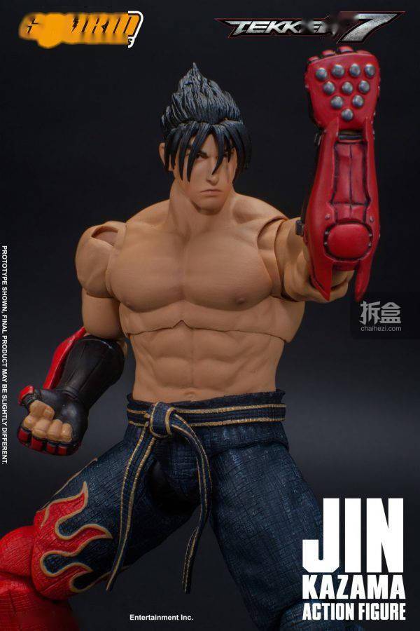 storm toys 铁拳7 jin kazama 风间仁 可动人偶