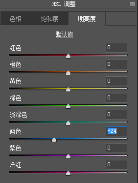 极致|只需4步，调出极致温柔的蓝调片！