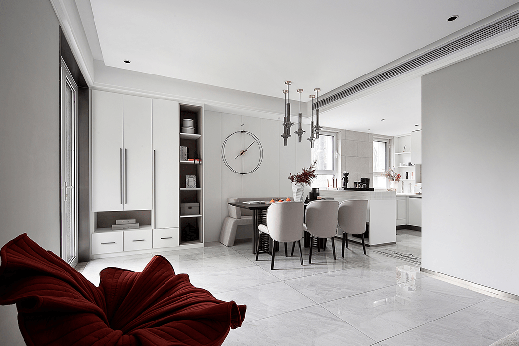 空间|首发 | 280㎡简雅复式,这样设计真的温暖又高级!