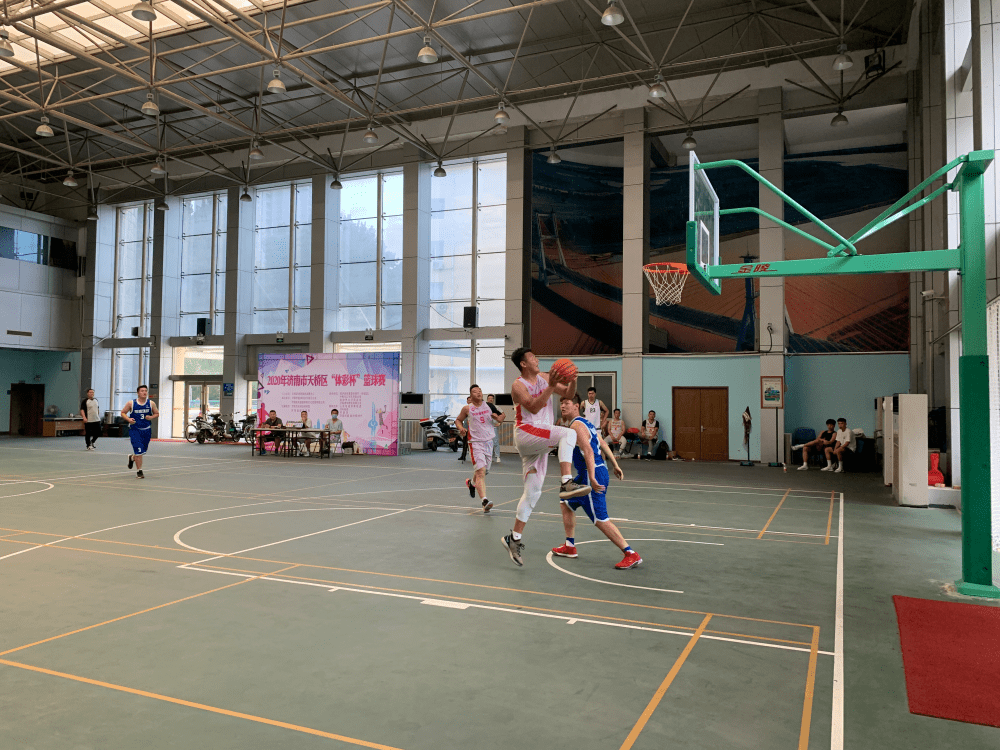 2020济南市天桥区体彩杯篮球赛天桥体育馆开赛
