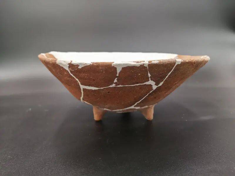 房址 其中,环壕内面积约4000平方米,壕沟剖面非常规整,近倒三角形