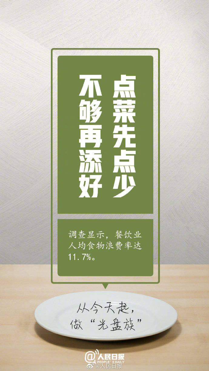 光盘|微倡议：从今天起做光盘族