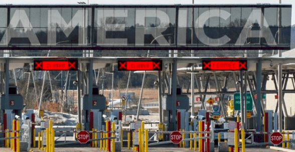 牌照|美国疫情肆虐，有加拿大人举报美牌照汽车，希望边境关闭至年底