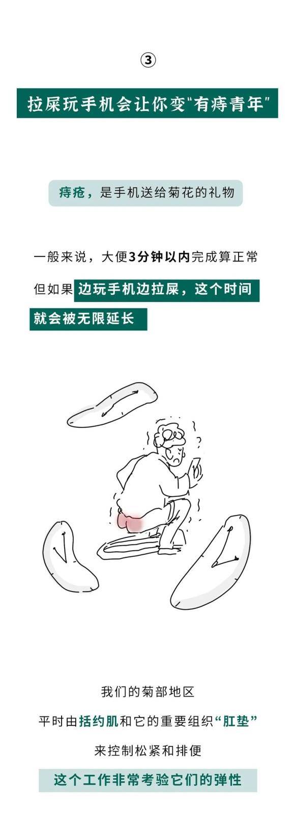 拉屎玩手机，危害居然这么大？（组图）