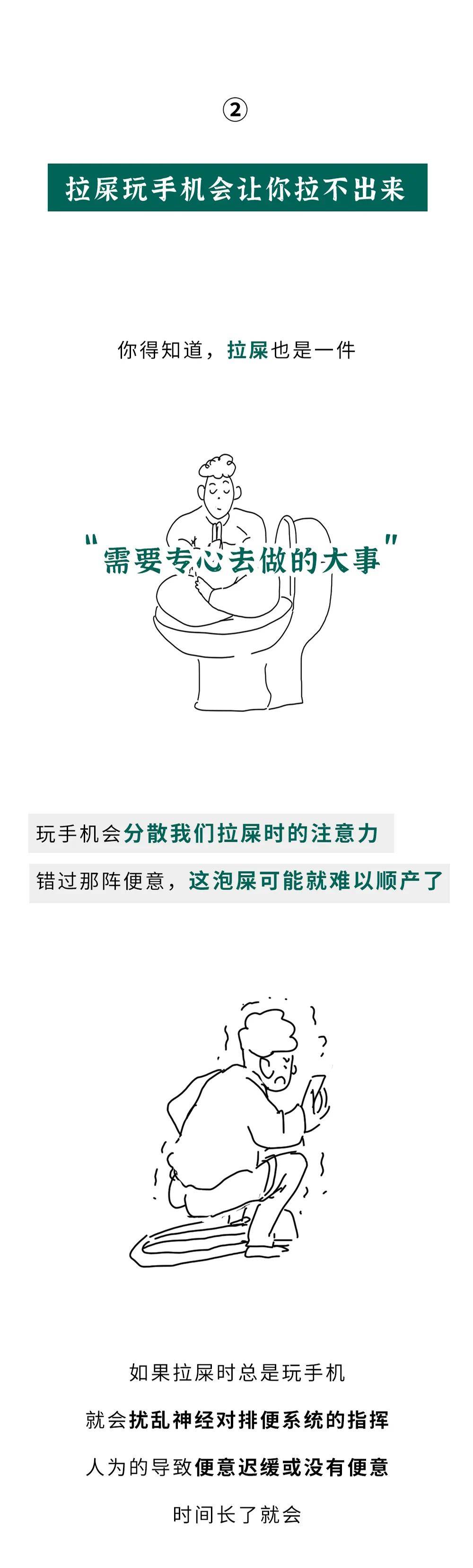 拉屎玩手机，危害居然这么大？（组图）