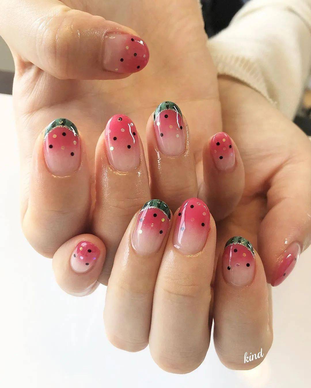 元素|每刻美丨50+例夏季美甲样板