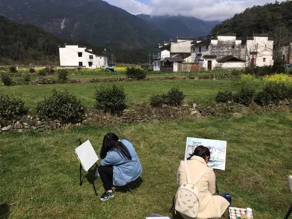 艺术|建筑人文之旅 四川艺术职业学院理坑14日写生