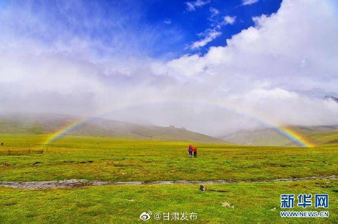 夏秋冬|甘肃肃南迎秋雪 夏秋冬三季景色“同框”