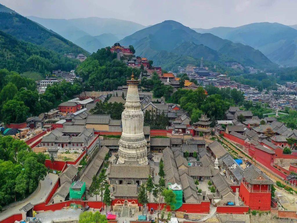 文殊菩萨祖庭【殊像寺】,游览五台山最漂亮的寺庙【龙泉寺】,参观