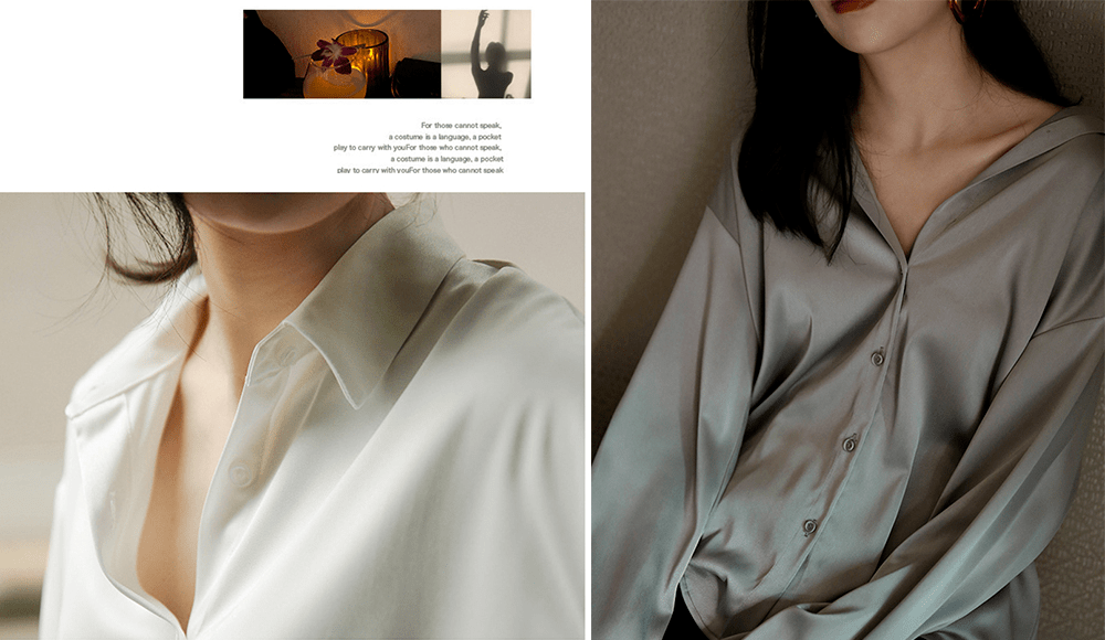 质感|初秋必备的法式复古衬衫 | 这件显瘦有质感，四季都能穿。