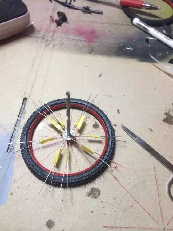 细节|手工打造Demo8速降车模型