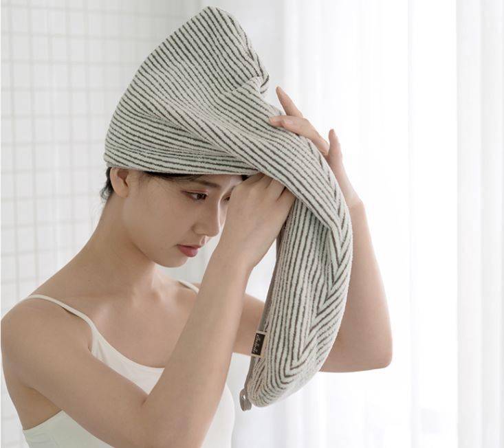 发丝|?日式神级干发帽, 5分钟告别头发湿哒哒!不伤发丝、不掉毛 ,人手必备!