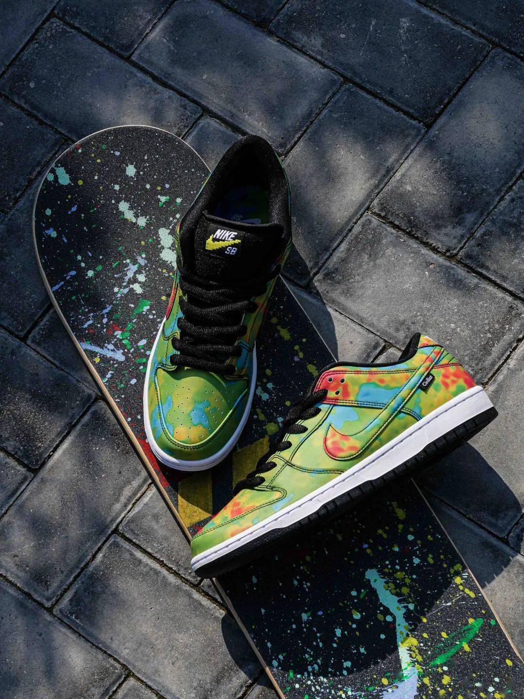 Nike|你确定能够驾驭这双「热敏效果」的 Dunk？