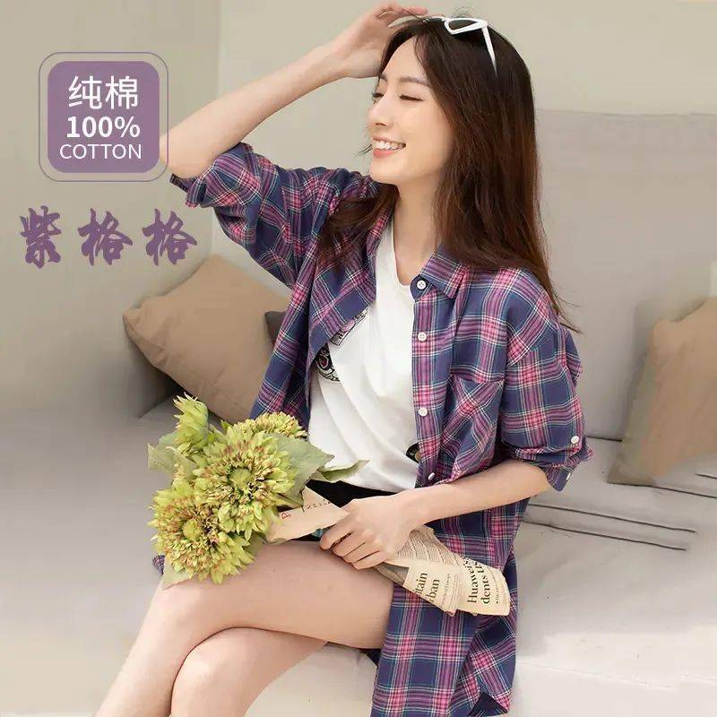 衬衫|为什么明星都爱格子衫?一衣多穿,从夏穿到冬,让你美出新高度!