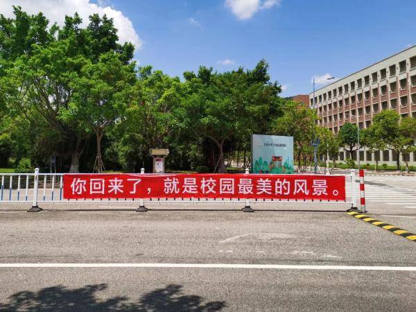 横幅|开学前，竟被学校的横幅弄哭了