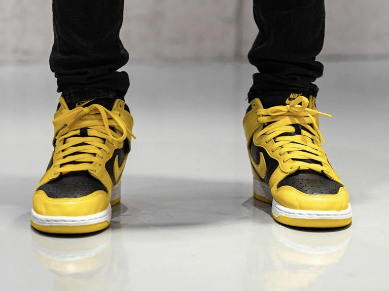 Jordan|每日鞋讯 | Nike Dunk High SP「Varsity Maize」上脚照曝光