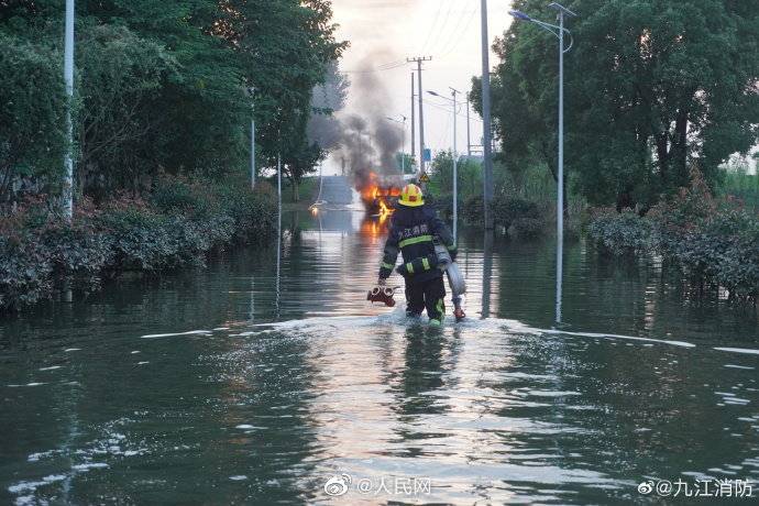 江西省|九江消防被授予时代楷模称号