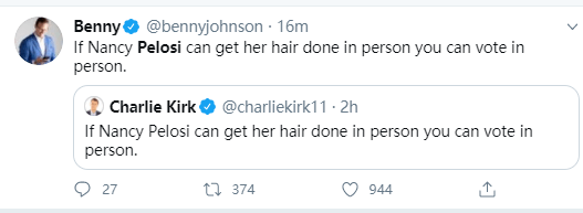 佩洛西违反防疫规定被批“耍特权”惹怒美国人