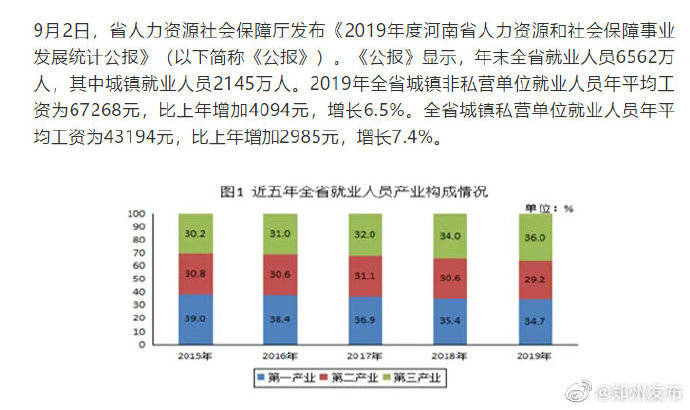 清单|河南亮出“人才清单”2019年全省平均工资67268元，你达标了吗？