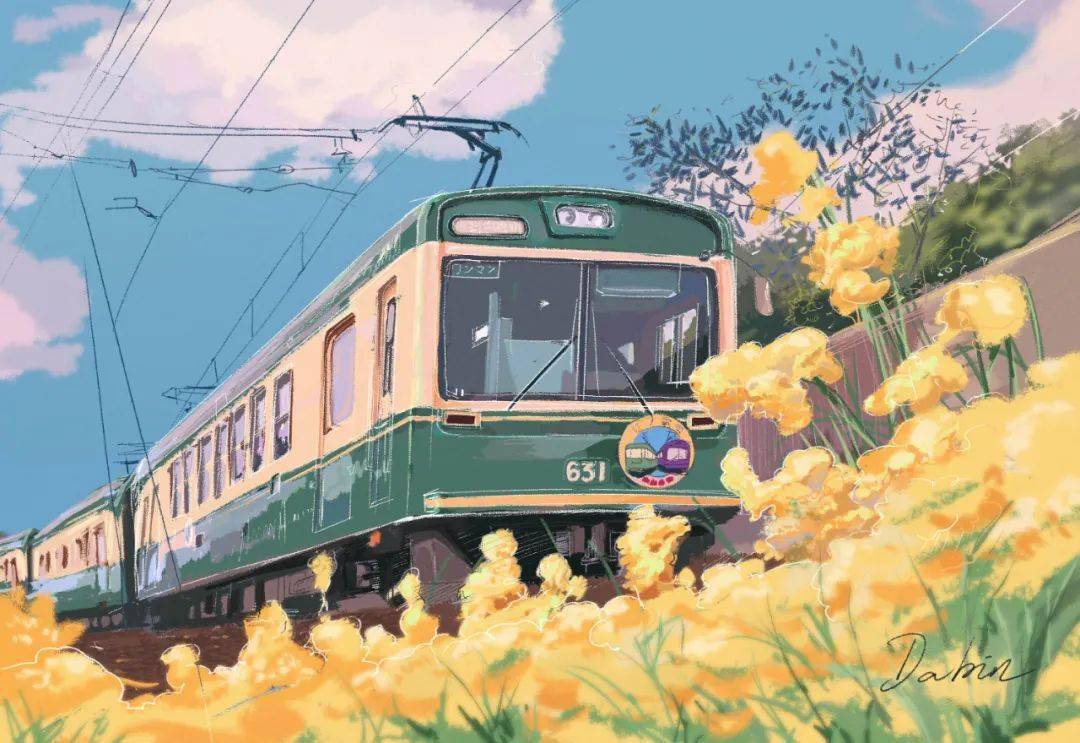 【散文】绿皮火车缓缓行