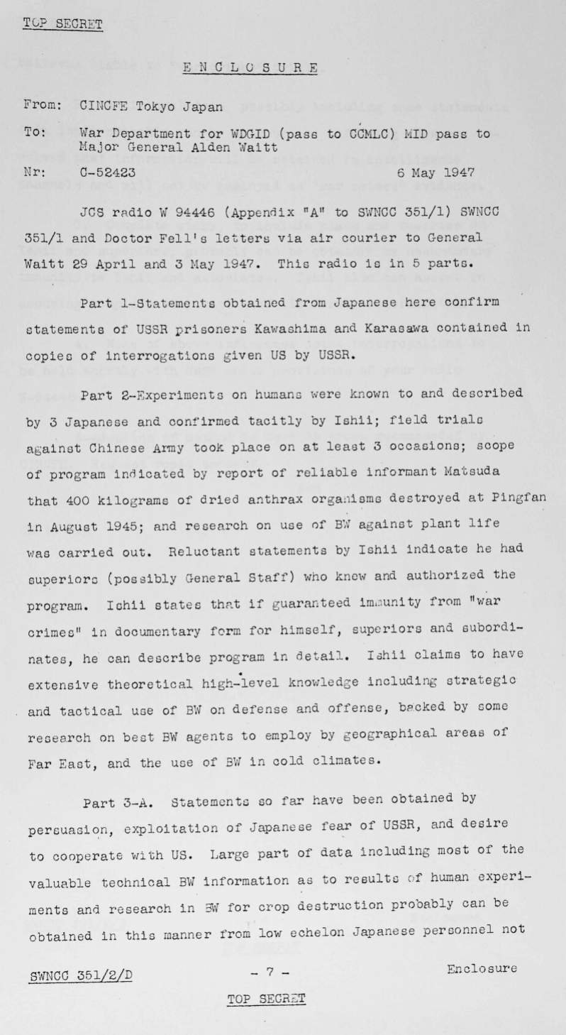 日本|国图上线“日本细菌战资源库” 万页档案还原细菌战隐藏历史