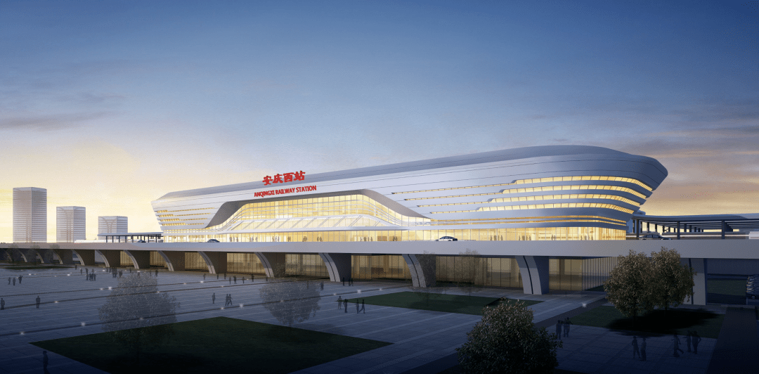 建筑面积暂按40000平米控制;二期工程为南站房及预留车场上方的高架