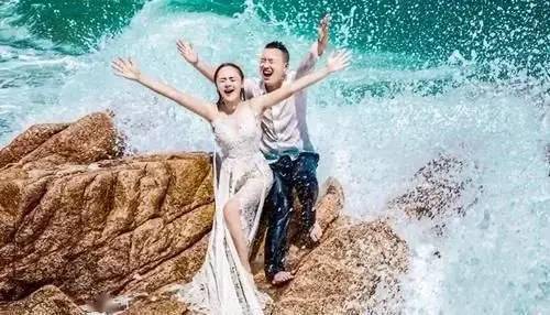 海浪做婚纱_海浪简笔画