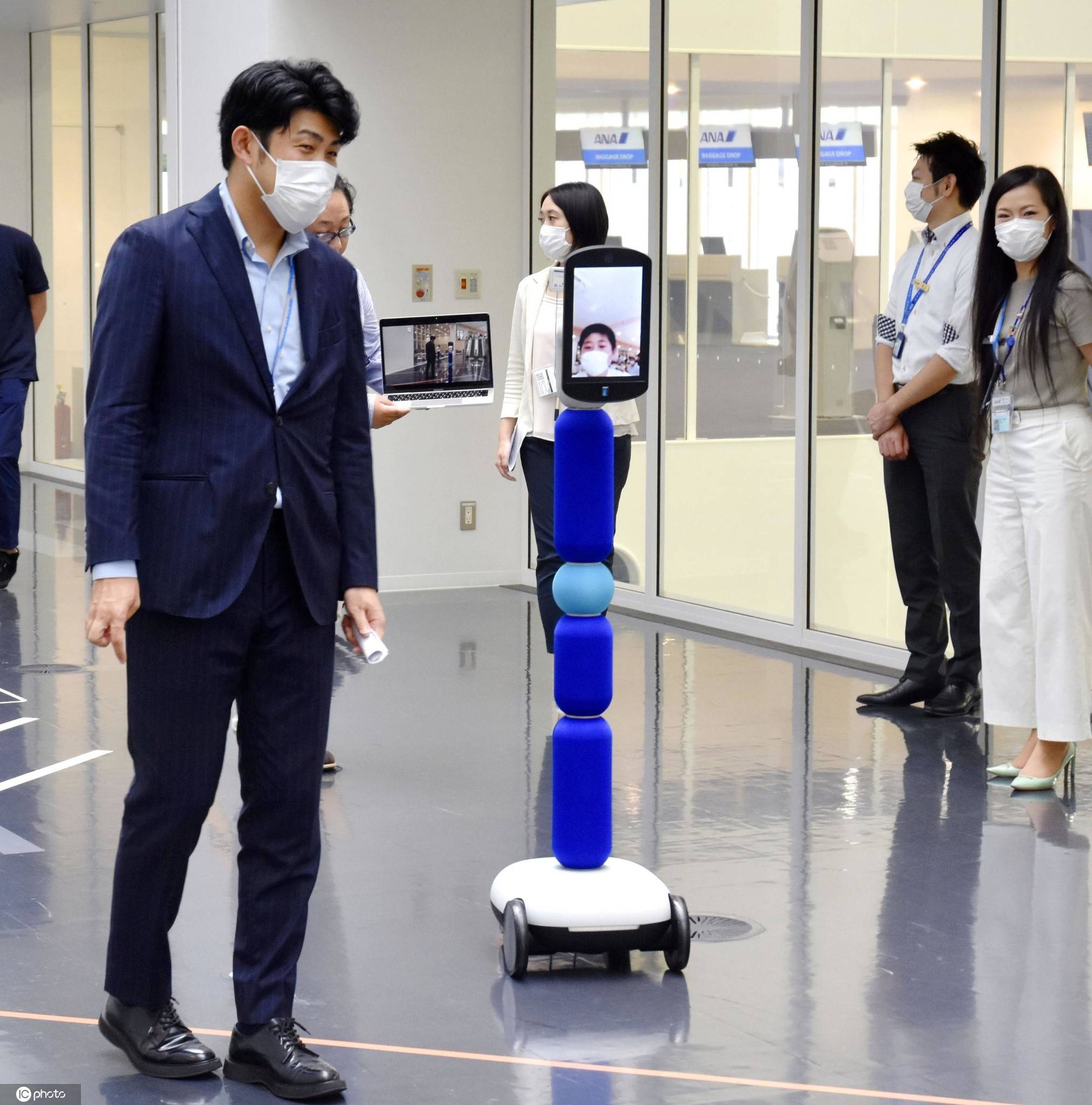 加贺|日本学生参加线上学校旅行 远程操控机器人参观全日空