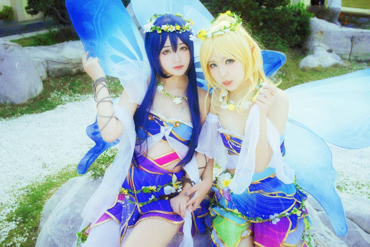 lovelive!花妖觉醒cosplay_岚岚