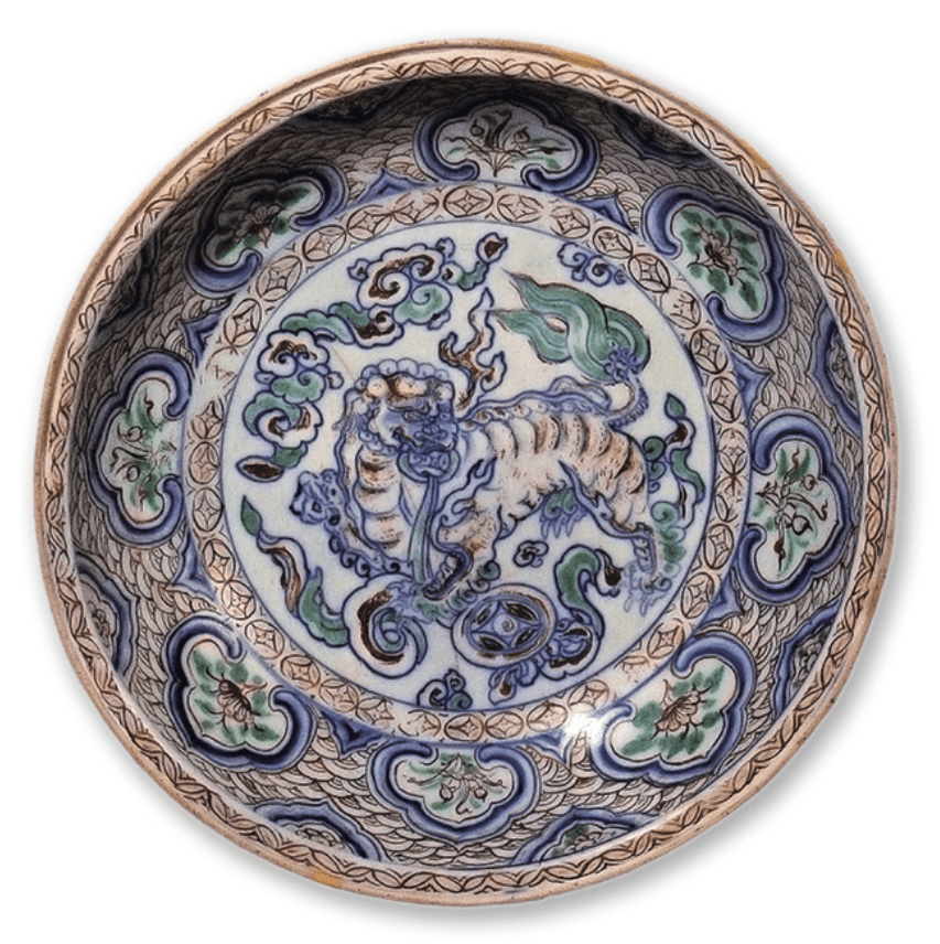 大盘|鉴赏｜亚洲历史文化背景下的越南彩绘瓷