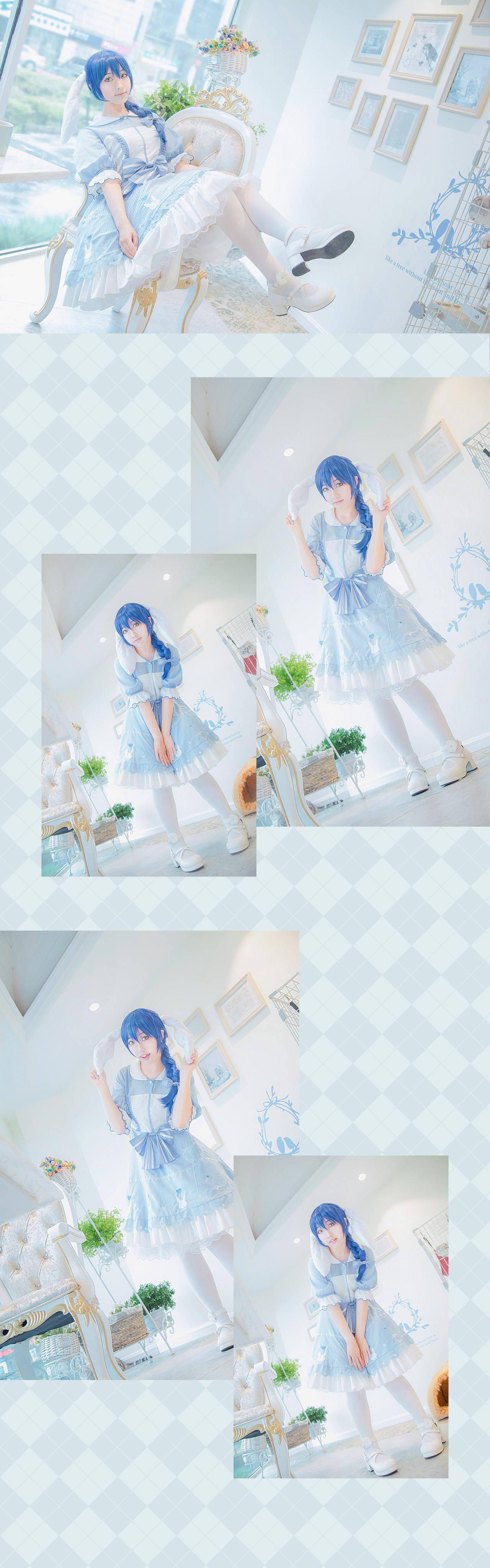 Lovelive 田园海未cosplay 茶话会