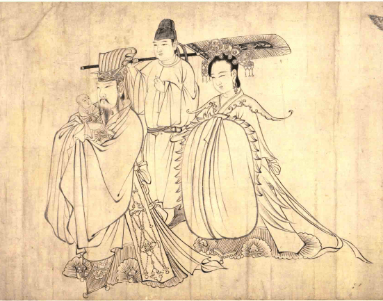 中国古代人物画 掛軸 横幅 インテリア 壁掛け 中国美術 范曾文 姬归汉图 金元时期《文姬归汉图》中的服饰与年代问题_搜狐网